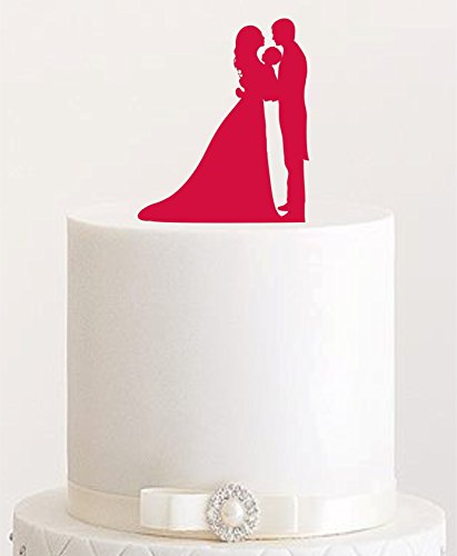 edelstahlheini.de Cake Topper - Personalisierte männliche Hochzeit Tortenständer Tortenständer Acryl Cake Topper Beere von edelstahlheini.de