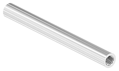 Gewindeterminal mit M8 Innengewinde (rechts) zum Selbstverpressen, für 8mm Seil von edelstahlonline24