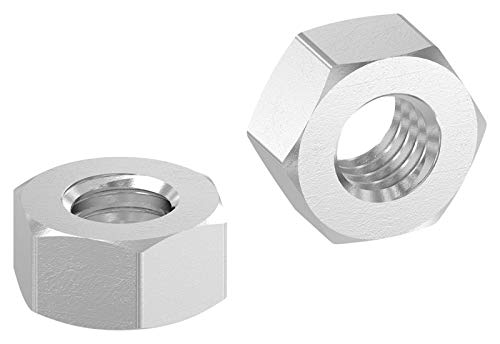 Sechskantmutter mit Linksgewinde, M6, DIN 934, 10er Pack Sechskantmutter mit Linksgewinde, M6, DIN 934, 10er Pack von edelstahlonline24