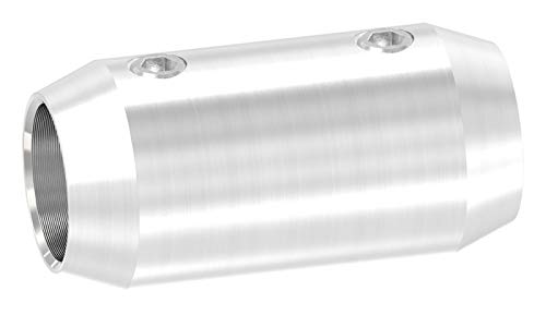 Stab-Verbindungsstück, Durchmesser ø 18mm, für Stab ø 12 mm von edelstahlonline24