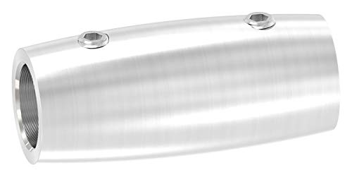Verbindungsstück lang, Durchmesser ø 20mm, für Stab ø 12 mm von edelstahlonline24