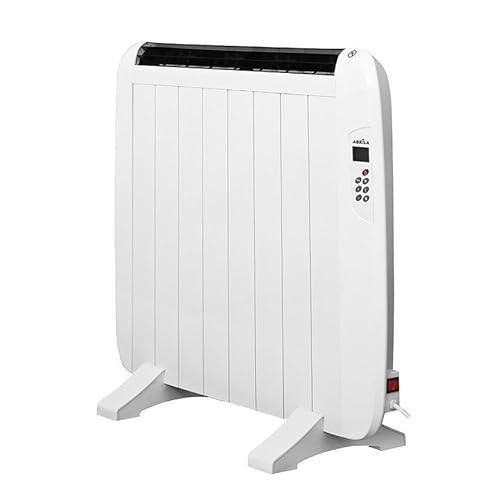 Heizstrahler mit Aluminiumgehäuse 1300 W, 7 Elemente, Effizienz und Einsparung, Maße: 64,4 x 58,5 x 7,5 cm von Eden pulse
