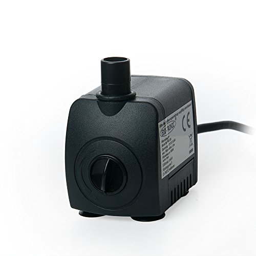 12V Wasserpumpe 7W 500l/h Teichpumpe Gartenteichpumpe Pumpe Garten Teich Wasser Tauchpumpe Aquariumpumpe von edi-tronic