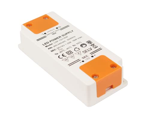 Mini LED Transformator 12V DC 1,3A 16W elektronischer Trafo Treiber Netzteil LEDs von edi-tronic