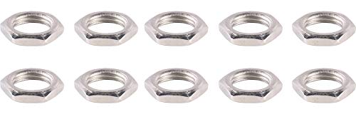 edi-tronic 10x M10 Mutter Sechskantmutter Flachmutter flach Feingewinde Porzellanfassung edi-tronic 10x M10 Mutter Sechskantmutter Flachmutter flach Feingewinde Porzellanfassung von edi-tronic