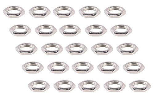edi-tronic 25x M10 Mutter Sechskantmutter Flachmutter flach Feingewinde Porzellanfassung edi-tronic 25x M10 Mutter Sechskantmutter Flachmutter flach Feingewinde Porzellanfassung von edi-tronic