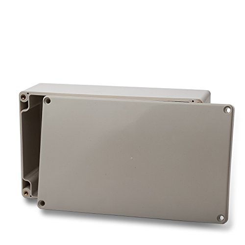 ABS Leergehäuse 200x120x75mm Industriegehäuse IP65 Kunststoff Gehäuse Box Kasten von edi-tronic