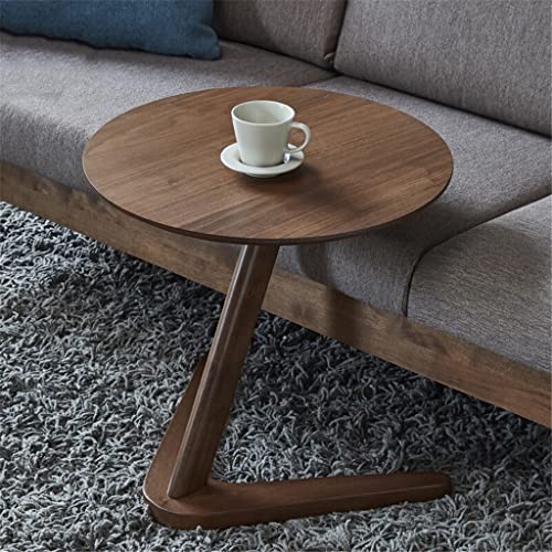 Beistelltisch für Zuhause, runder Couchtisch für Wohnzimmer, kleiner Nachttisch, Design-Beistelltisch, Sofa, minimalistischer kleiner Schreibtisch (Farbe: D, Größe: 50 x 50 cm) (E 50 x 50 cm) von edjfbdehvdchvdeibjfg