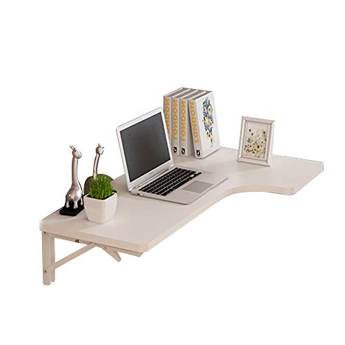 Büroschreibtische Massivholz Klapptisch Klapptisch Halterung Struktur Wandhalterung Esstisch Wand Computertisch 5 Größen Moderner Stil (Größe: 1007050 cm) (80 x 60 x 35 cm) von edjfbdehvdchvdeibjfg