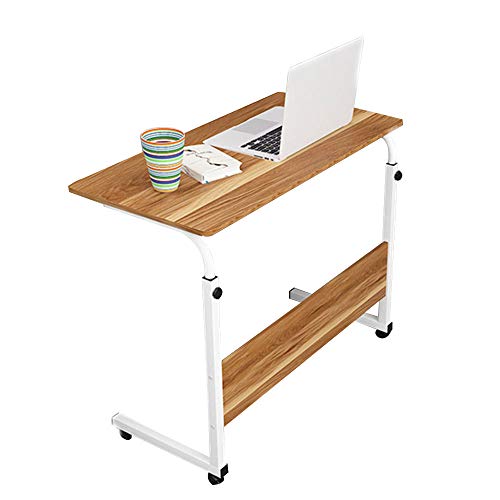 Büroschreibtische bewegen den Beistelltisch, bewegliches Heben, einfacher Betttisch, faules Tablett, Schlafzimmer, Wohnzimmer, Schlafsaal, moderner Stil (Farbe: #5, Größe: 6040 cm) (#8, 80 x 40 cm) von edjfbdehvdchvdeibjfg