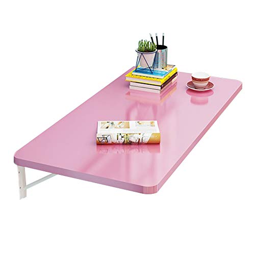 Bürotische, Klapptisch, Klapptisch, Wandmontage, Haushalt, einfacher Esstisch an der Wand, Lerntisch, 14 Größen, moderner Stil (Größe: 10040 cm) (100 x 50 cm) von edjfbdehvdchvdeibjfg