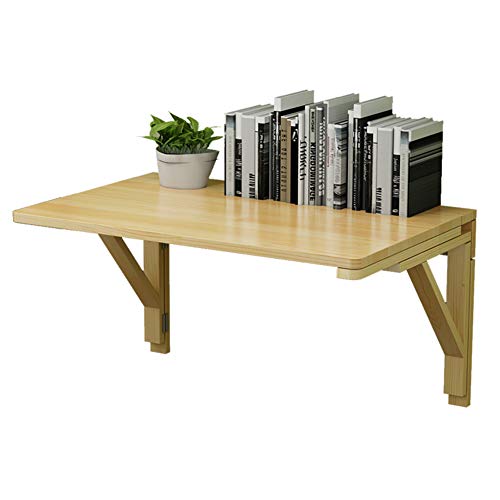Bürotische, Massivholz, Wandhalterung, Klapptisch, Klapptisch, Doppelhalterung, Esstisch, Wandbehang, Computertisch, 13 Größen, moderner Stil (Größe: 12060 cm) (70 x 50 cm) von edjfbdehvdchvdeibjfg