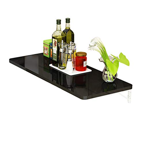 Bürotische, wandmontierter Klapptisch, Klapptisch, einfacher Esstisch für den Haushalt, an der Wand, Lerntisch, 14 Größen, moderner Stil (Größe: 12040 cm) (110 x 40 cm) von edjfbdehvdchvdeibjfg