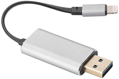ednet Smart Memory mit App - Speichererweiterung für iPhone und iPad ab iOS 7.1 - unterstützt Micro SD-Karten bis 256GB - space grau ednet Smart Memory mit App - Speichererweiterung für iPhone und iPad ab iOS 7.1 - unterstützt Micro SD-Karten bis 256GB - space grau von ednet