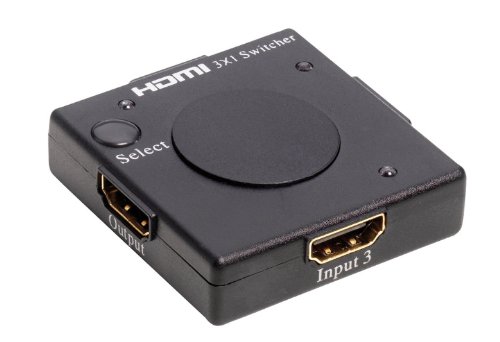 ednet kompakt 3-in-1 Switch für Audio HDMI von ednet
