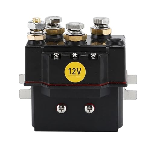 DC Contactor 400A 2PDT 12V 24V 36V 48V 60V Silver Alloy Electric Winch to Control the Forward And Reverse Rotation Of Motor(12V) von eejinwen