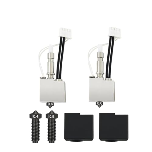 For Hzd-aDeve Gehärtetes Hotend for Ko-bra S1 Combo Mehrere Edelstahl-Druckköpfe Hot End for Any-Cubic for Ko-bra S1/ACE Pro(Type 3) von eejinwen