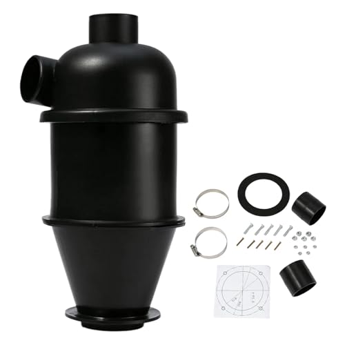 Zyklon for Staubsauger Zyklon Abnehmbarer Zyklon-Staubsammler mit Zyklonabscheider Staubpulver von eejinwen