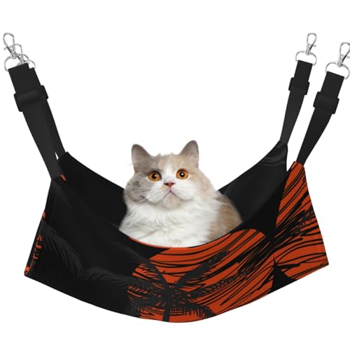 eeprty Illustration von Palmen Haustierkäfig-Hängematte, warme Haustier-Hängematte, weiche hängende Katzenbett-Matte, Winter, warm eeprty Illustration von Palmen Haustierkäfig-Hängematte, warme Haustier-Hängematte, weiche hängende Katzenbett-Matte, Winter, warm von eeprty