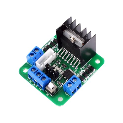 eexuujkl Schrittmotor Treiberplatine L298N Dual H Brücke Modul MAX für Logikspannung Eisenmotor Antriebs Controller Board Modul von eexuujkl