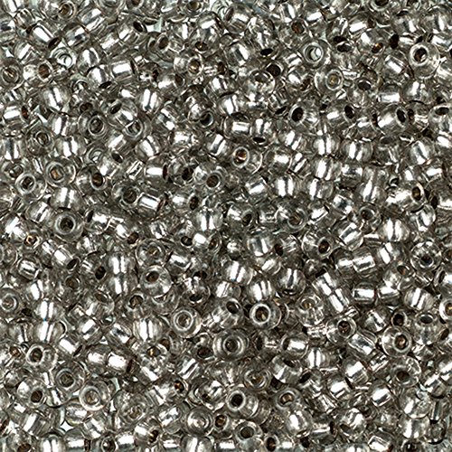 EFCO 1022386 2.6 mm 17 g Indianerperlen mit Silbereinzug, Grau EFCO 1022386 2.6 mm 17 g Indianerperlen mit Silbereinzug, Grau von efco