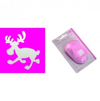 Efco Elk Running, Pink, 67 x 57 mm von efco