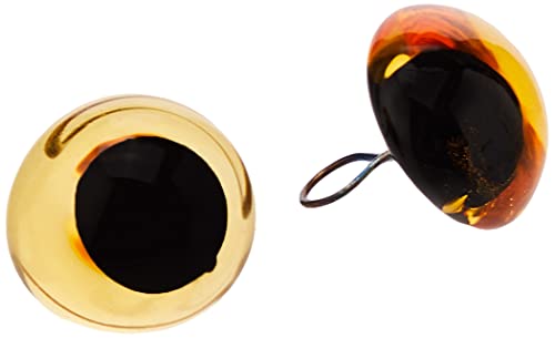 EFCO1037009 Tieraugen gelb › 14mm, 2 Stücke von efco