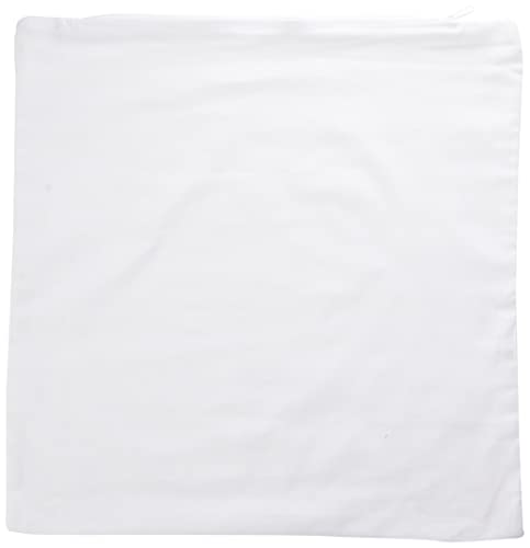 Efco 1215035 Waren Kissenbezug, Baumwolle, weiß, 40 x 40 cm von efco