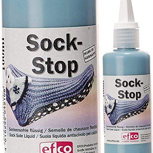Sock-Stop 2er Pack dunkelblau, türkis - trendig und echt anziehend Sock-Stop 2er Pack dunkelblau, türkis - trendig und echt anziehend von efco