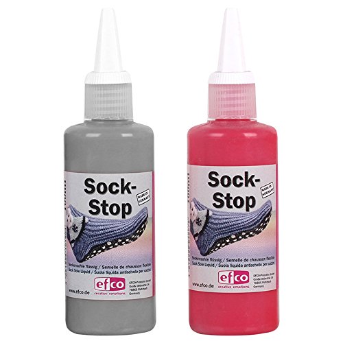 Sock-Stop 2er Pack grau, bordeaux - trendig und echt anziehend Sock-Stop 2er Pack grau, bordeaux - trendig und echt anziehend von efco