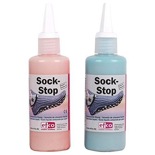 Sock-Stop 2er Pack rosa, hellblau - trendig und echt anziehend Sock-Stop 2er Pack rosa, hellblau - trendig und echt anziehend von efco