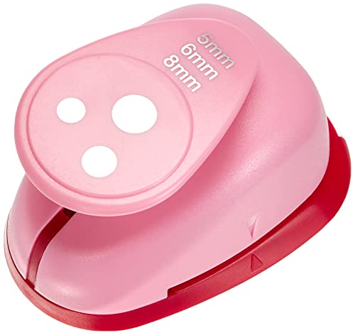 efco 1791011 Stanzer M, Kreise Motivstanzer, Kern: Metall, Pink, 7,5 x 5 x 5 cm efco 1791011 Stanzer M, Kreise Motivstanzer, Kern: Metall, Pink, 7,5 x 5 x 5 cm von efco