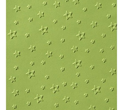 efco Embossing-Prägefolder/ -Schablone Sterne 10. 6x15cm von efco