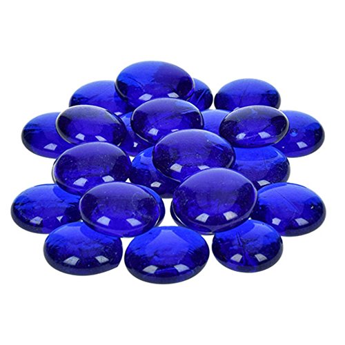 Efco Glasnuggets, 13–15 mm, Blau, Glas, 10 x 10 x 5 cm, 35 von efco