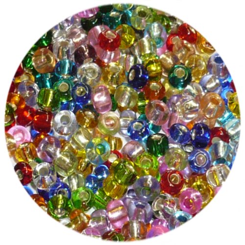 efco Indianerperlen mit Silbereinzug 3,5mm 17g Buntmix efco Indianerperlen mit Silbereinzug 3,5mm 17g Buntmix von efco