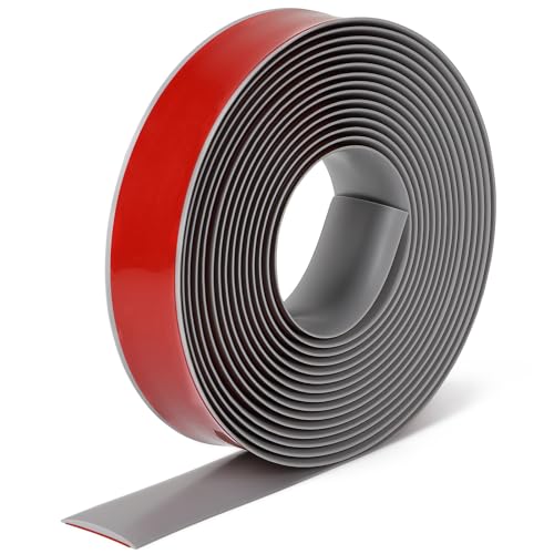 EFUTURETIME 6M Übergangsleiste Selbstklebend Übergangsprofil 4cm Breit, 3.5mm Hohe Türleiste Boden Selbstklebend Abdeckleiste PVC für Fußböden, Tür, Fenster - Grau EFUTURETIME 6M Übergangsleiste Selbstklebend Übergangsprofil 4cm Breit, 3.5mm Hohe Türleiste Boden Selbstklebend Abdeckleiste PVC für Fußböden, Tür, Fenster - Grau von efuturetime