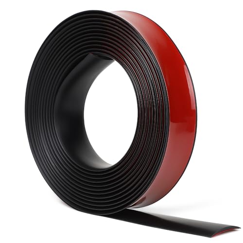 EFUTURETIME 6M Übergangsprofil Selbstklebend Übergangsleiste Schwarz 4cm Breit, 3.5mm Hohe Türleiste Boden Selbstklebend Abdeckleiste PVC für Fußböden, Tür, Fenster EFUTURETIME 6M Übergangsprofil Selbstklebend Übergangsleiste Schwarz 4cm Breit, 3.5mm Hohe Türleiste Boden Selbstklebend Abdeckleiste PVC für Fußböden, Tür, Fenster von efuturetime