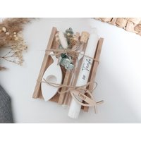 Geschenkset Taufe Personalisiert Wunscherfüller Geldgeschenk Patenkind von eigenDEKOart