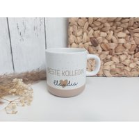 Tasse Kollegin Personalisiert Name Becher Geschenk Arbeitskollegin Geburtstag Abschied von eigenDEKOart