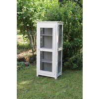 Seltener Vorratsschrank Fliegengitter Fil De Fer Landhaus Vitrine von eigenart69