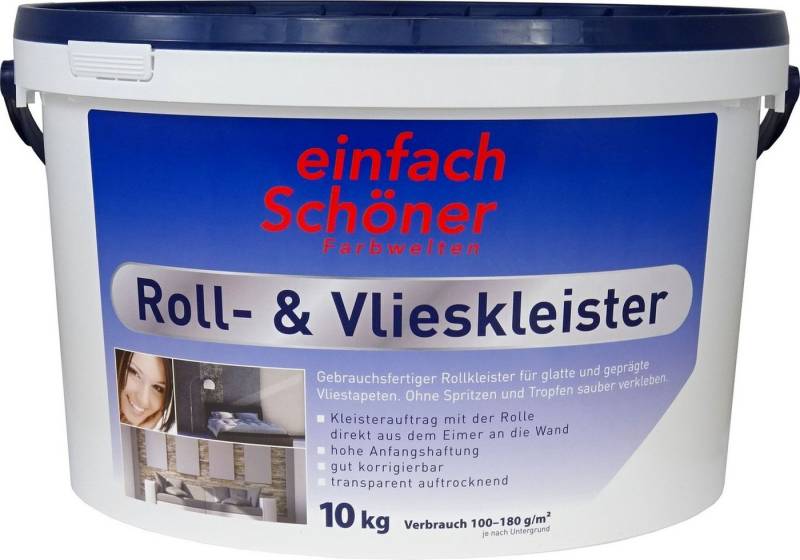 einfach Schöner Farbwelten Grundierfarbe, EINFACH SCHÖNER Roll- und Vlieskleister 10Kg von einfach Schöner Farbwelten