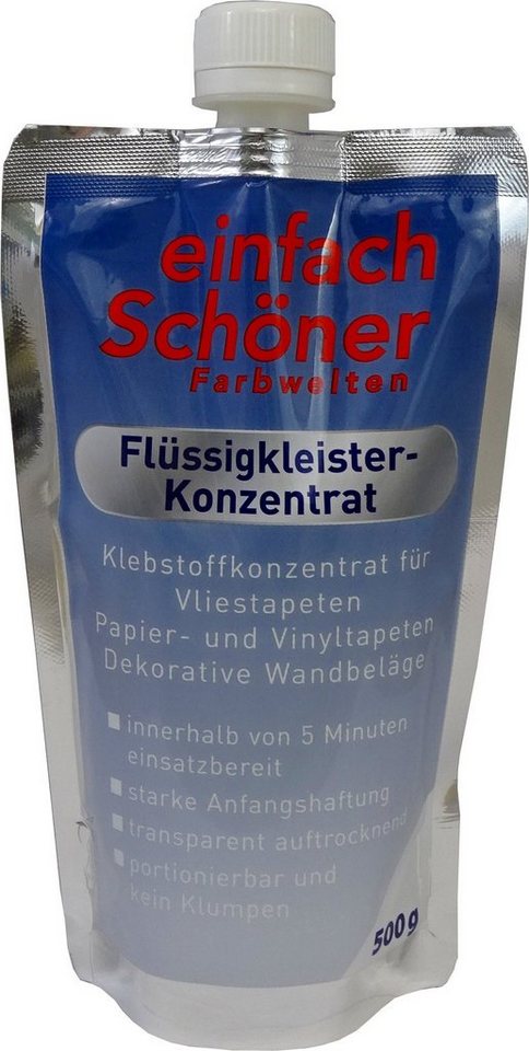 einfach Schöner Farbwelten Grundierfarbe, Einfach Schöner Flüssigkleister-Konzentrat 500g von einfach Schöner Farbwelten