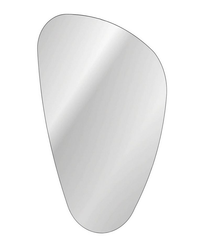 einfachgutemoebel Waschtisch-Set Badezimmer Spiegel RETRO nierenförmig 100x57cm, mit LED Beleuchtung, (Badmöbel Set, 1-St., Spiegel) von einfachgutemoebel