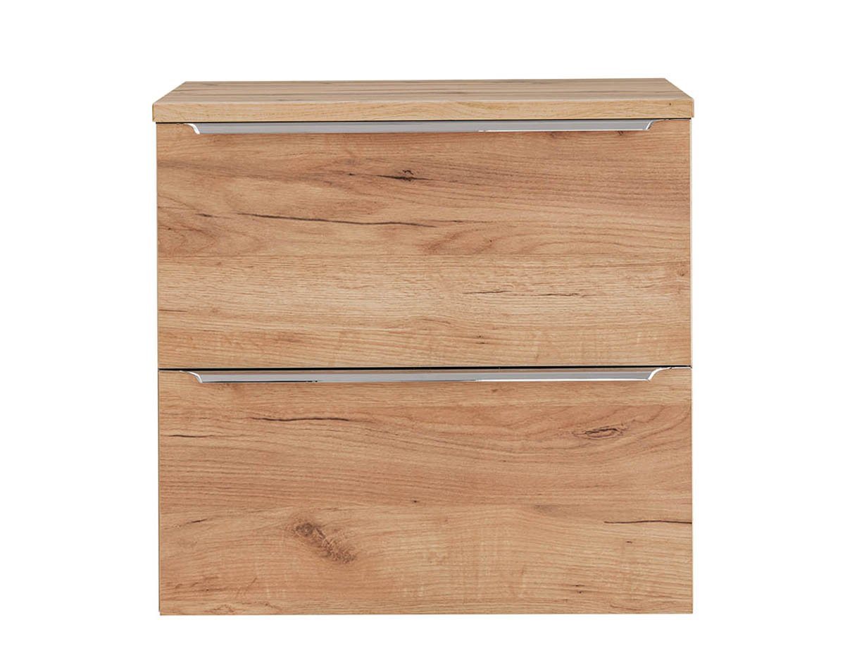 einfachgutemoebel Waschtisch-Set Badezimmer Waschplatz CAPRI 60cm, Oak zum Unterbau, goldeiche von einfachgutemoebel