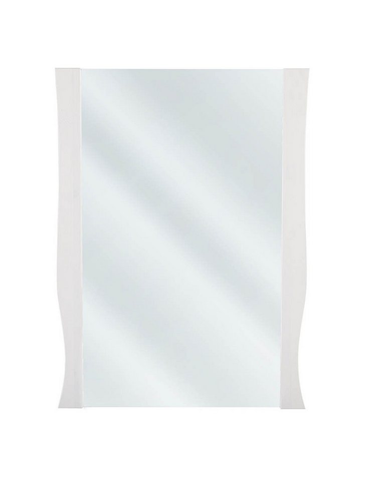 einfachgutemoebel Waschtisch-Set Wandspiegel 60cm mit Rahmen, weiß, ISABELLE, (Badmöbel Set, 1-St., Wandspiegel mit Rahmen 60 x 80cm weiß) von einfachgutemoebel