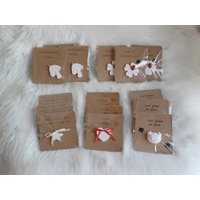 Gastgeschenk Glücksbringer Glücksschweinchen Herz Stern Kleeblatt Glückspilz Keraflott Mitbringsel Hochzeit Geburtstag Geschenk To Go von einfachsonja