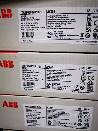 AX561 1TNE968902R1301 Analoges I/O-Modul in Box AX561 1TNE968902R1301 Analoges I/O-Modul in Box von eiuie