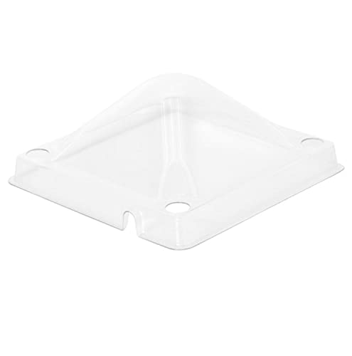 eivolution Schutzhaube für Küken Wärmeplatte 30x30 cm I 20W I höhenverstellbar I Heizplatte zur Kücken-Aufzucht I geeignet für alle Geflügelarten wie Hühner, Wachteln, Puten von eivolution