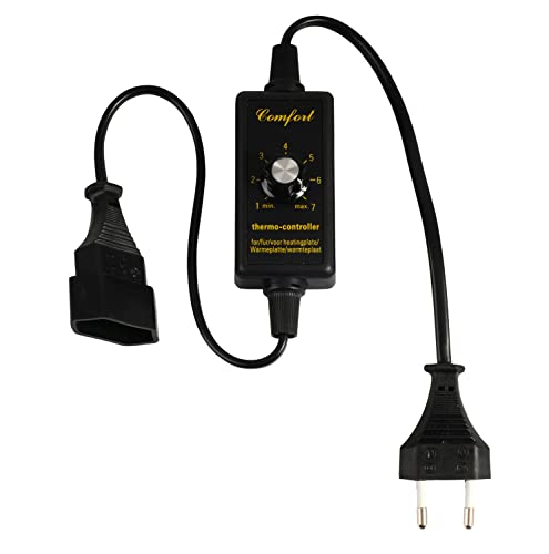eivolution Temperaturregler für Küken Wärmeplatten I Kabellänge 2m I stufenlos verstellbar I zur Entwöhung I für Geräte bis 100W eivolution Temperaturregler für Küken Wärmeplatten I Kabellänge 2m I stufenlos verstellbar I zur Entwöhung I für Geräte bis 100W von eivolution