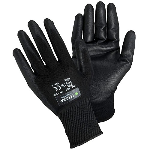 Ejendals Synthetikhandschuh Tegera 860, Größe 10, 1 Stück, schwarz, 860-10 von ejendals